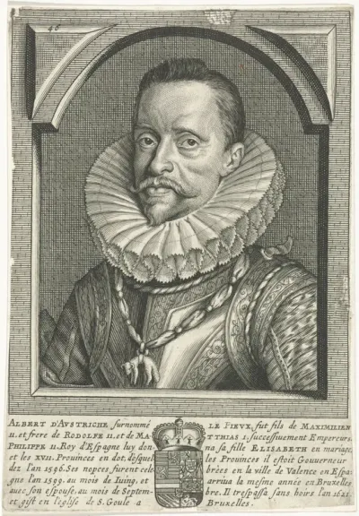 Portret van aartshertog Albrecht van Oostenrijk