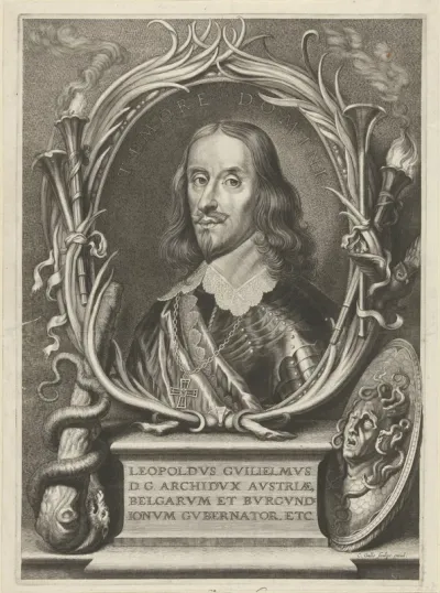 Portret van aartshertog Leopold Willem van Oostenrijk