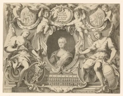 Portret van aartshertogin Maria Amalia
