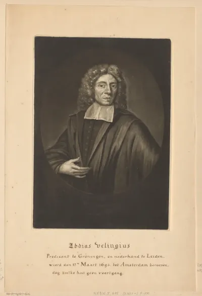 Portret van Abdias Velingius