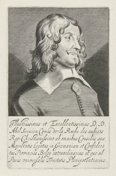 Portret van Abel de Servien