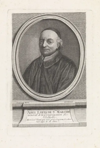 Portret van Abel-Louis de Sainte-Marthe
