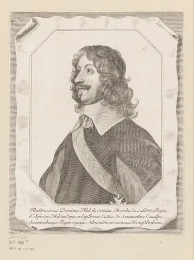 Portret van Abel Servien op 51-jarige leeftijd