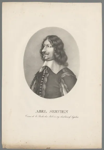 Portret van Abel Servien