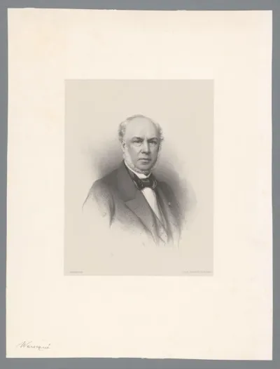 Portret van Abel Warocqué