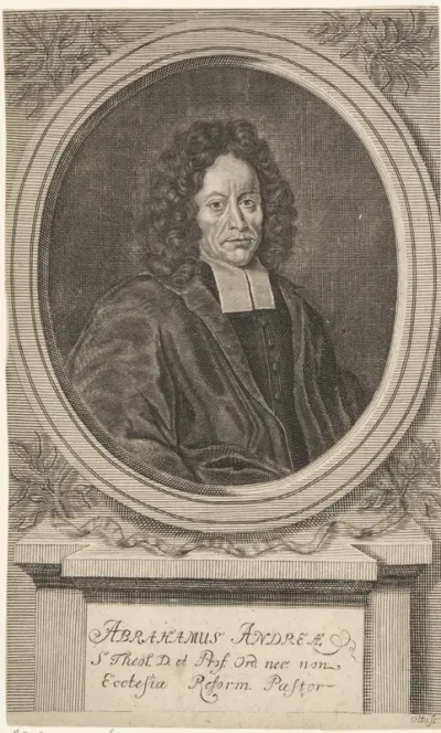 Portret van Abraham Andreae