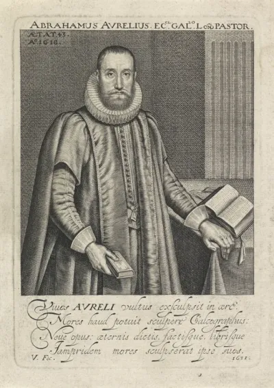 Portret van Abraham Aurelius