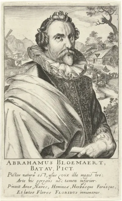 Portret van Abraham Bloemaert