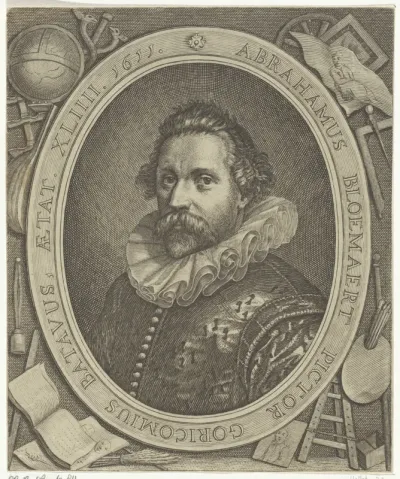 Portret van Abraham Bloemaert