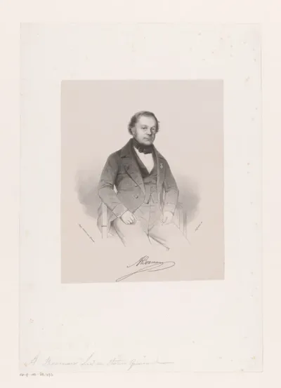 Portret van Abraham Boxman