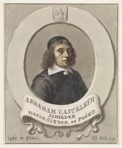 Portret van Abraham Casteleyn