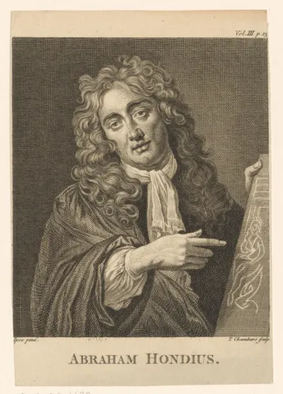 Portret van Abraham Daniëlsz. Hondius