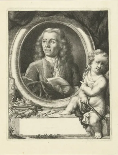 Portret van Abraham de Haen