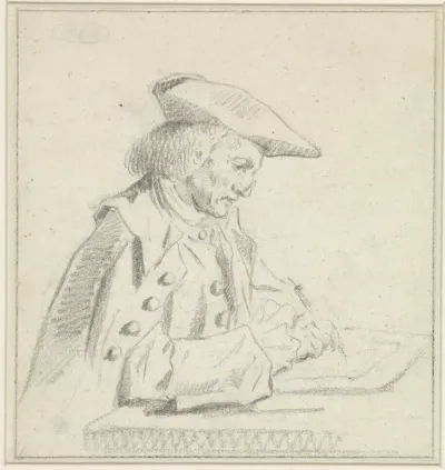 Portret van Abraham Dulignon