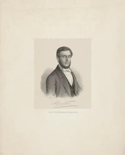 Portret van Abraham Everardus Simon Thomas