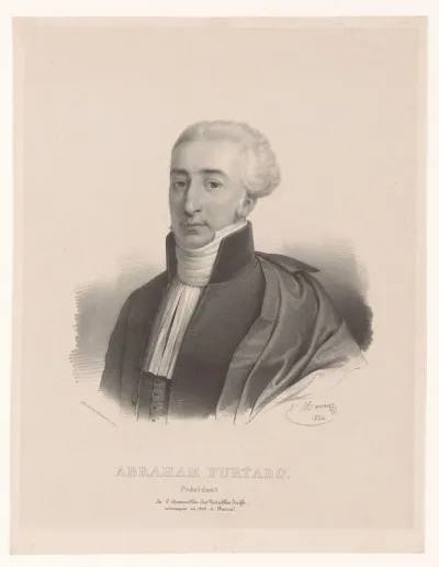 Portret van Abraham Furtado
