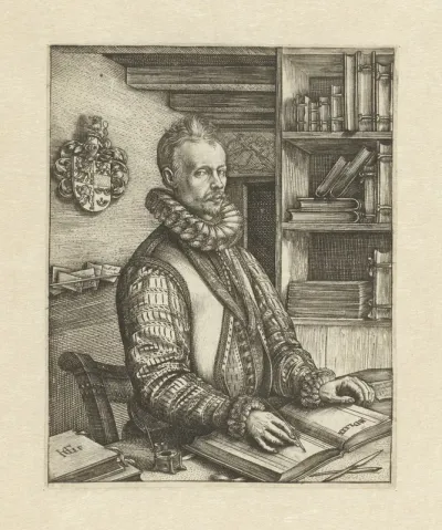 Portret van Abraham Gorlaeus