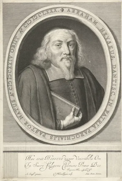 Portret van Abraham Heyse