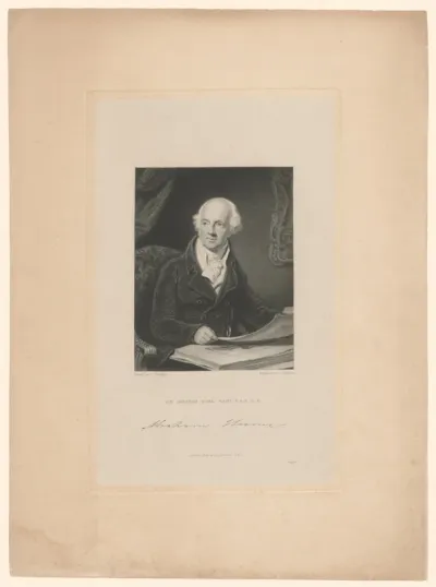Portret van Abraham Hume