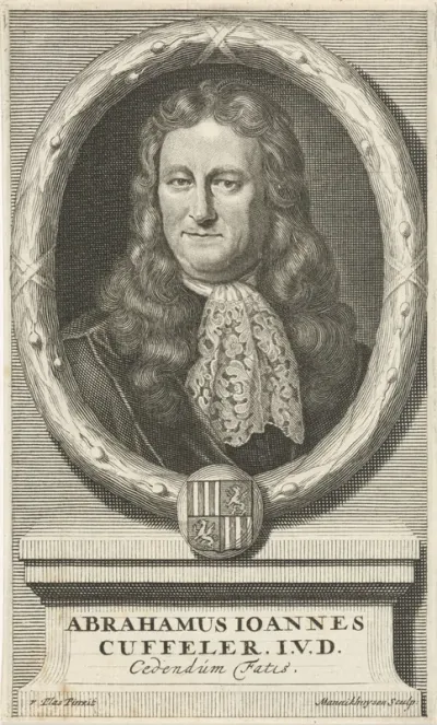 Portret van Abraham Johannes Kuffeler