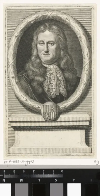 Portret van Abraham Johannes Kuffeler