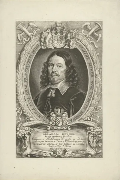 Portret van Abraham Kayser