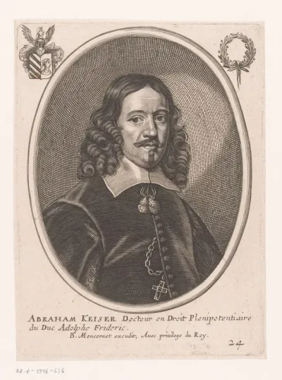 Portret van Abraham Kayser