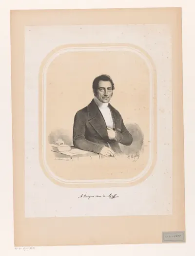 Portret van Abraham Rutgers van der Loeff