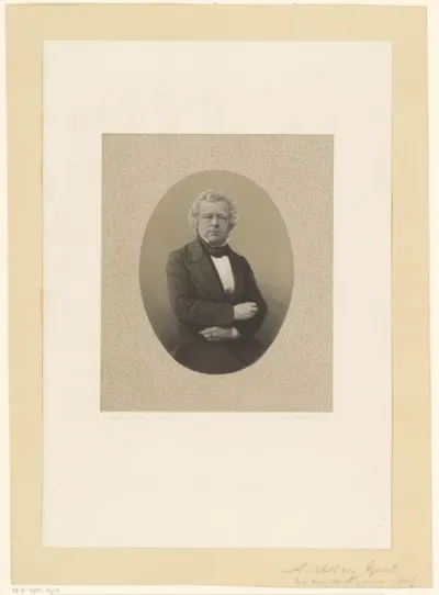 Portret van Abraham Scholl van Egmond