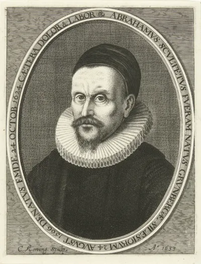 Portret van Abraham Scultetus