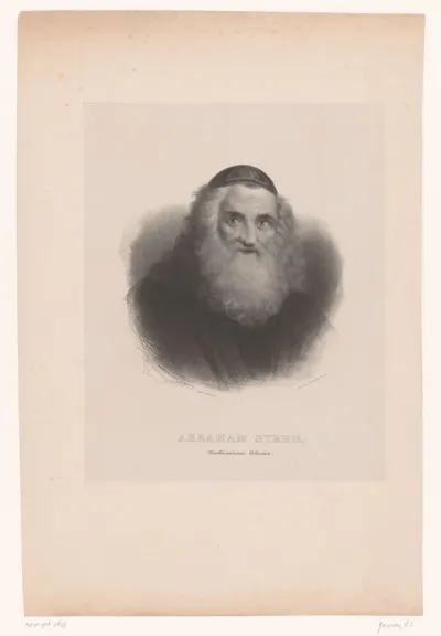 Portret van Abraham Stern