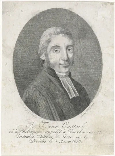 Portret van Abraham Thierry van Casteel
