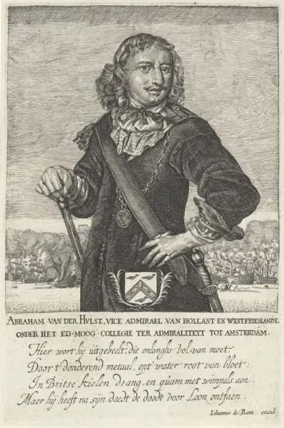 Portret van Abraham van der Hulst