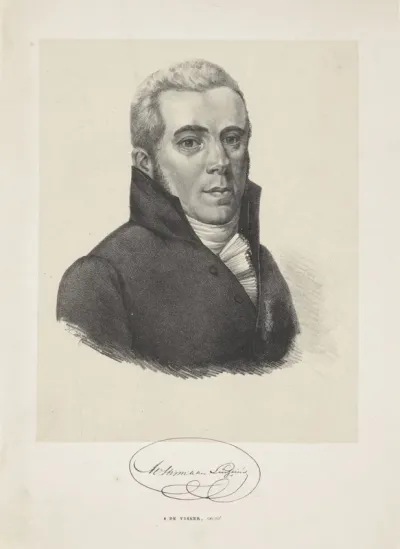 Portret van Abraham van Stipriaan Luïscius