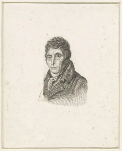 Portret van Abraham van Strij