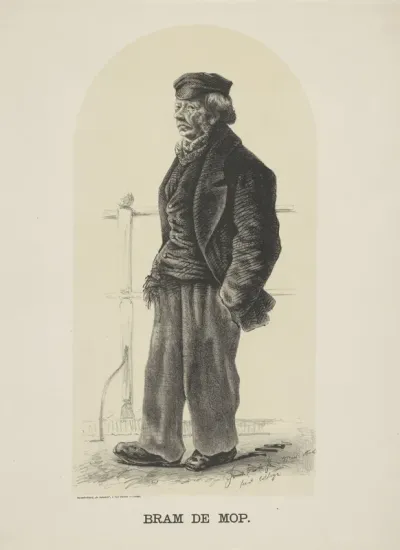 Portret van Abraham van Veen