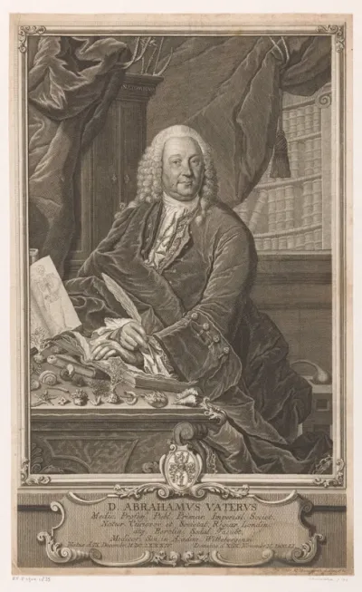 Portret van Abraham Vater
