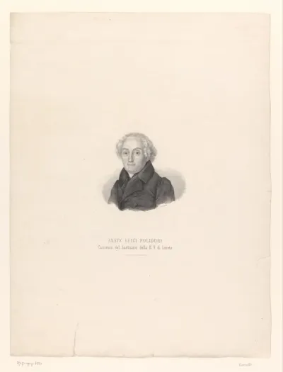 Portret van abt Luigi Polidori