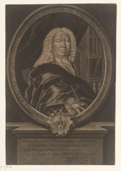 Portret van Achatius Gärtner