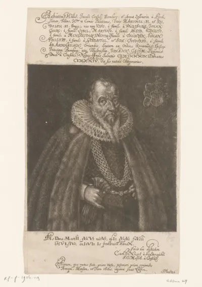 Portret van Achaz Hüls