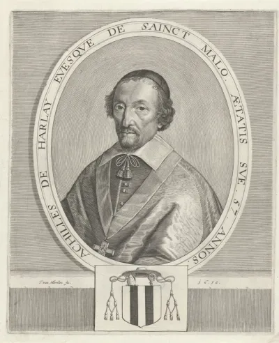 Portret van Achille de Harlay de Sancy