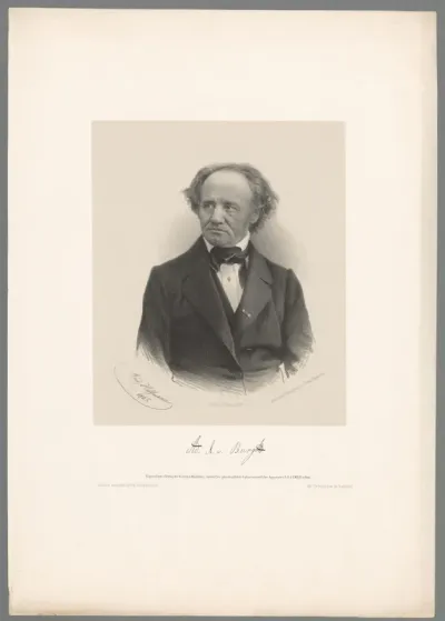Portret van Ad. R. van Burg