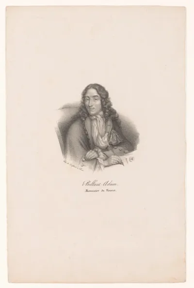 Portret van Adam Billaut