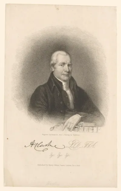 Portret van Adam Clarke