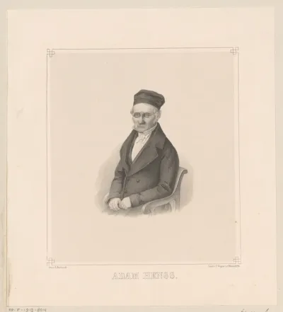 Portret van Adam Henss