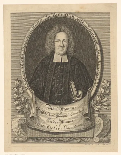 Portret van Adam Mahn