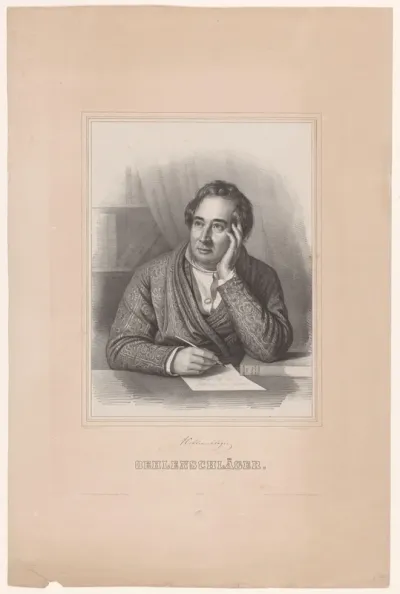Portret van Adam Oehlenschläger