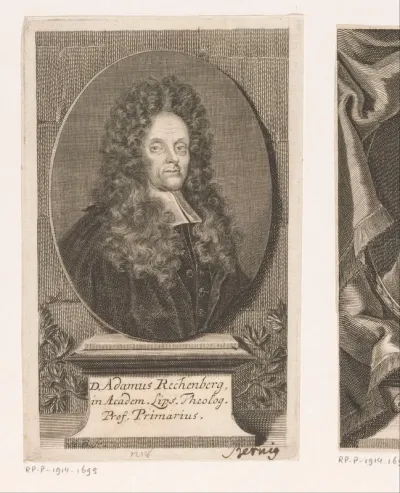 Portret van Adam Rechenberg