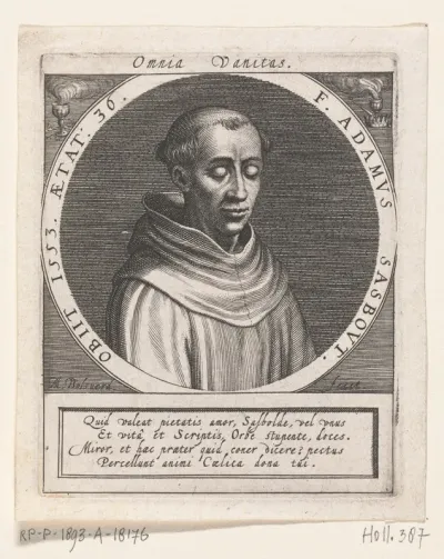 Portret van Adam Sasbout