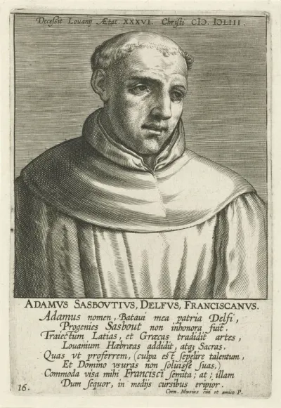 Portret van Adam Sasbout